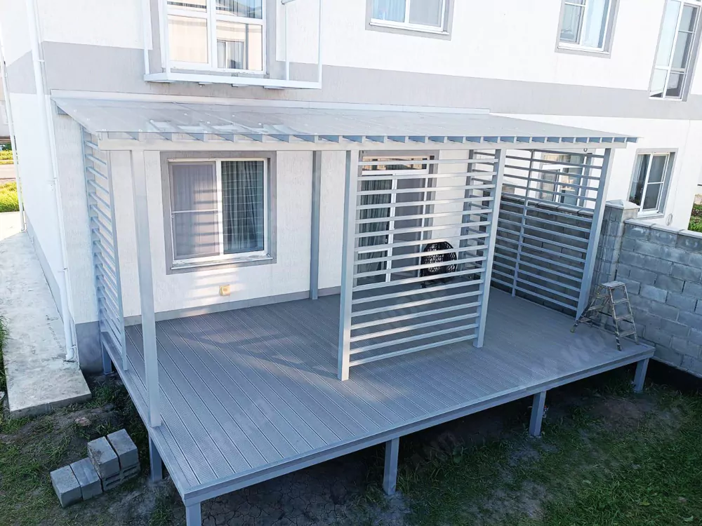 Терраса своими руками с нуля: Как сделать ДПК из обычной доски? Пошаговая инструкция